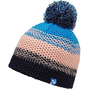 Шапка дитяча з помпоном Ziener Ishi Junior В'язана Чорний, S - Фото 1