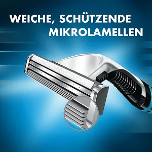 Бритва Gillette Sensor Excel с 3 сменными кассетами с двойным лезвием synthetic.ua - Фото 1