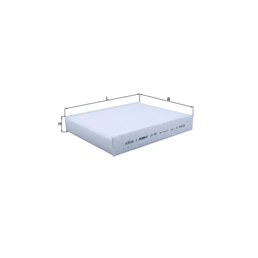 Фільтр салону KNECHT LA 742 для BMW, фото №1 Фільтр салону KNECHT LA 742 для BMW, фото №1