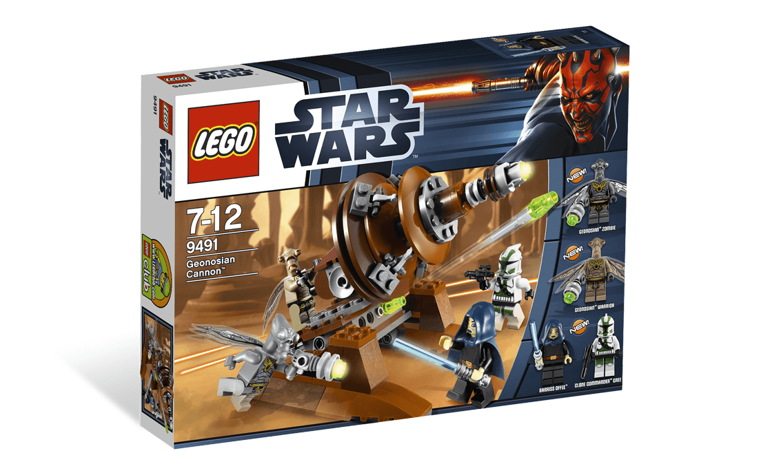 Конструктор Лего Раритет LEGO Star Wars Джеонозианская пушка (9491), фото №1