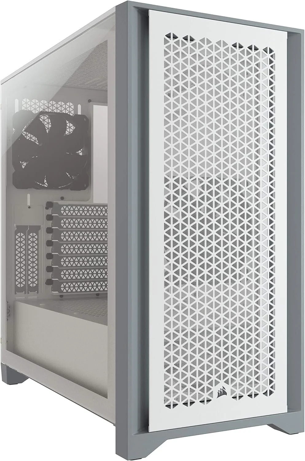Корпус для ПК Corsair 4000D Airflow без БЖ / ATX / Білий, фото №1