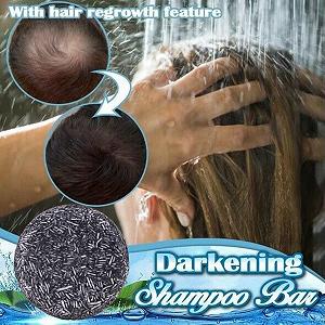 Мыло Spartan Hair Darkening Шампунь Бар Natural для седых волос (3 Шт.) synthetic.ua - Фото 1