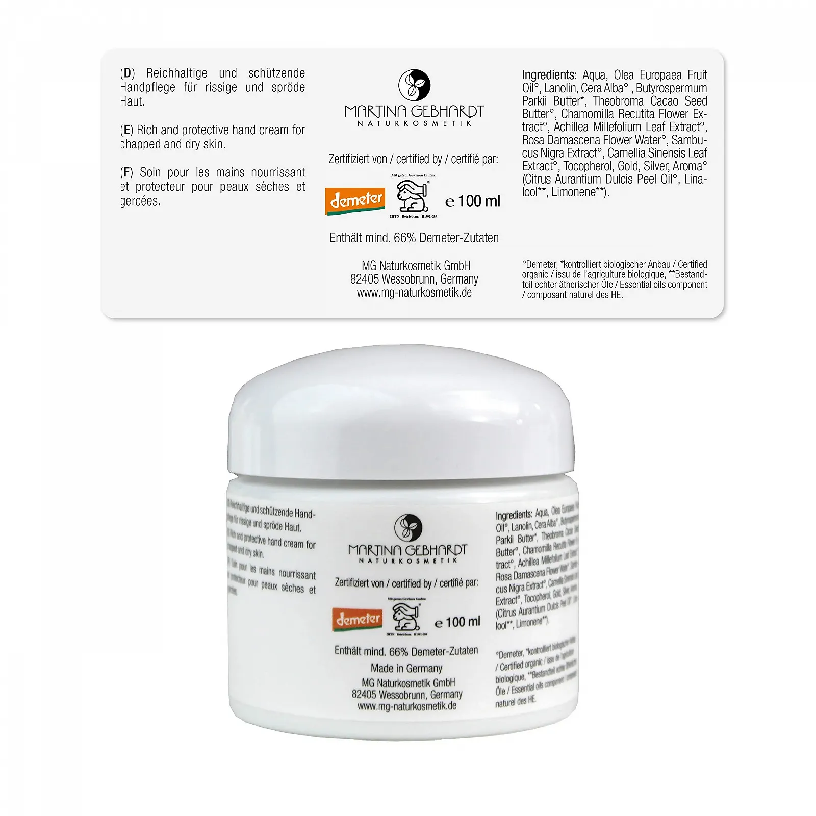 Крем для рук та нігтів Martina Gebhardt Hand & Nail, фото №2