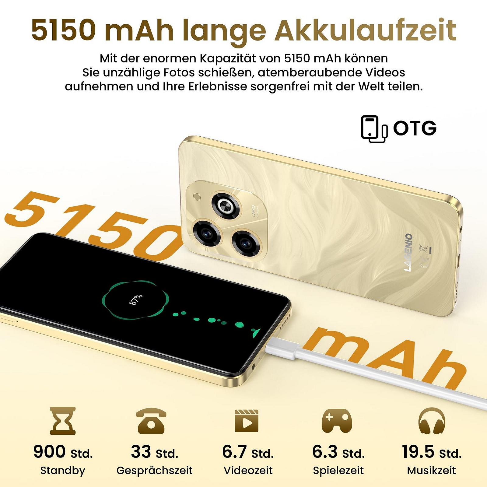 Смартфон LAGENIO A11 Pro 24GB RAM 256GB 4G Dual SIM Purple, фото №7