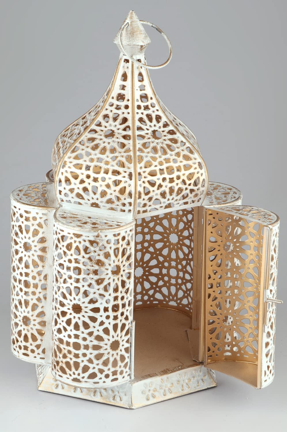 Настільна лампа Marrakesch Orient & Mediterran Interior Feryal 37 см E27 Біла, фото №6