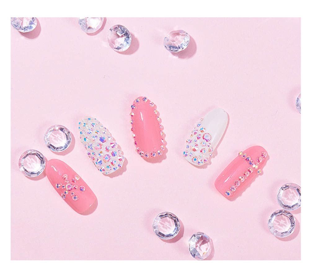 Стразы для ногтей, жемчуг, полусферические украшения для 3D DIY маникюра, фото №8
