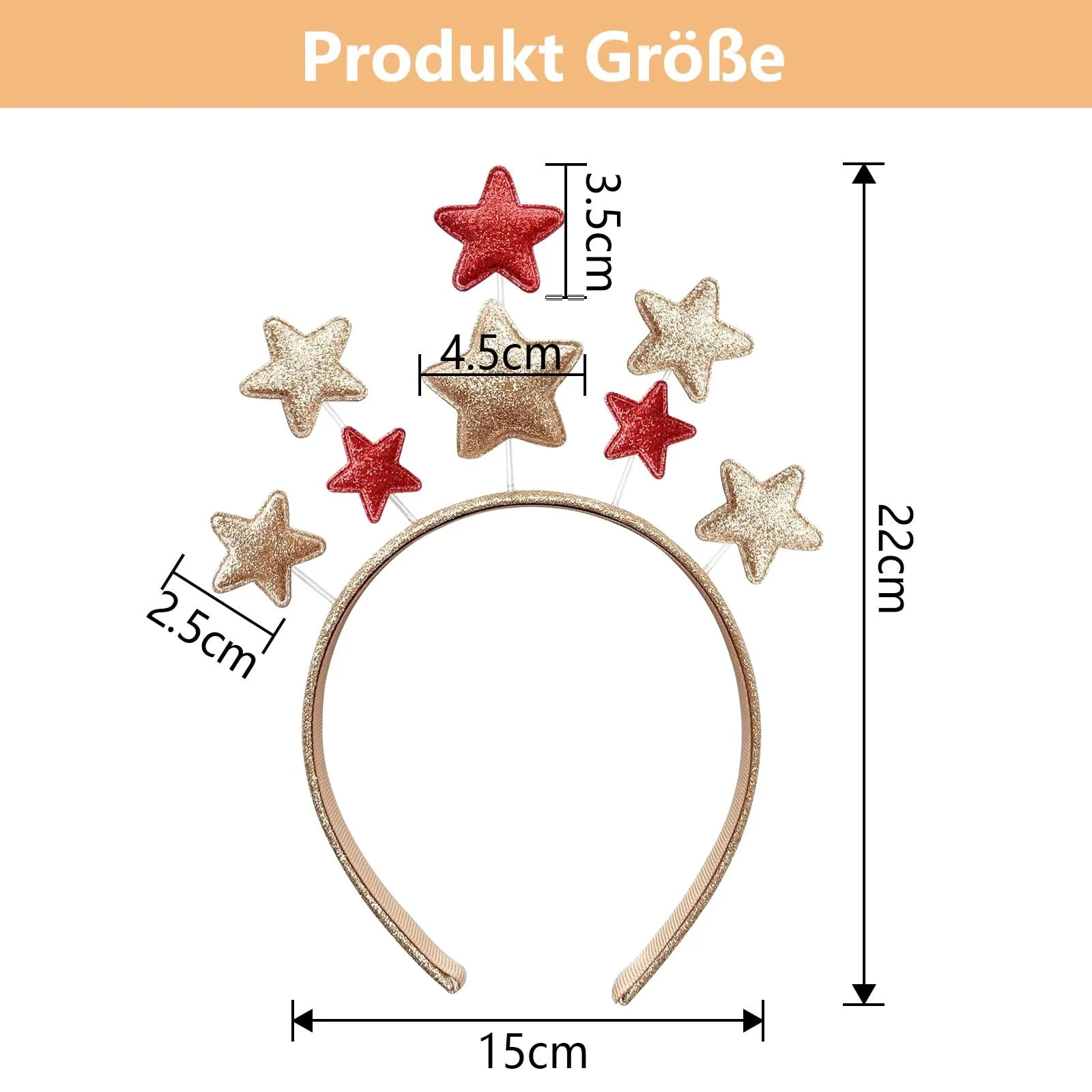 Обруч Звезда для девочек, фото №7