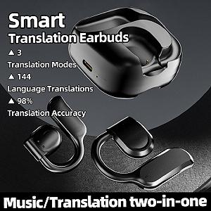 Наушники-переводчики Black synthetic.ua - Фото 1