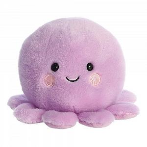Мягкая игрушка Aurora Palm Pals Oliver Octopus 33681 Фиолетовый 13 см - Фото 1