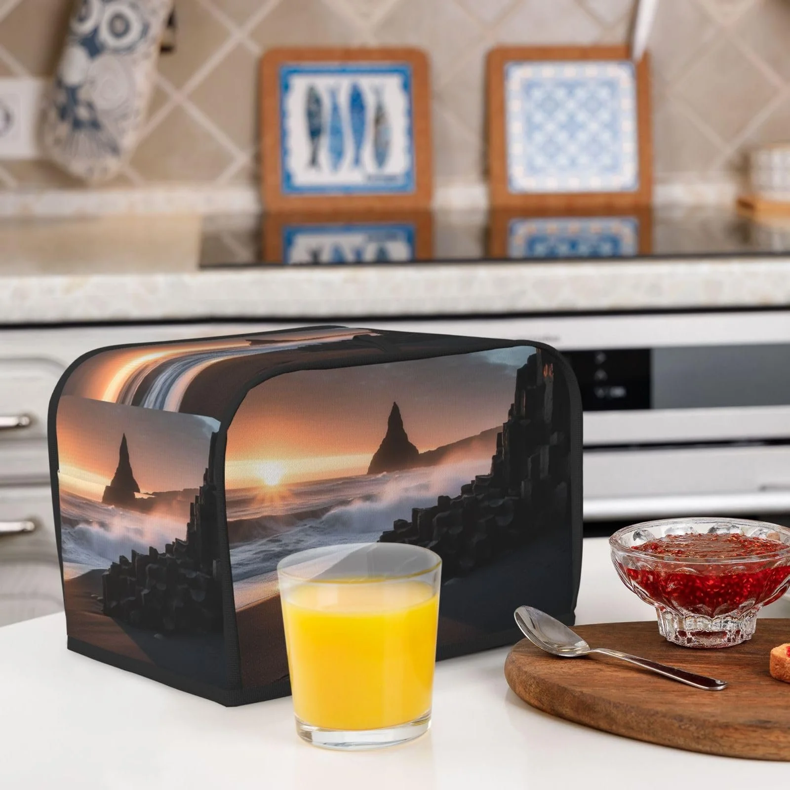 Чохол для 2-скибочного тостера з двома кишенями, надм’який, фото №4 Чохол для 2-скибочного тостера з двома кишенями, надм’який, фото №4