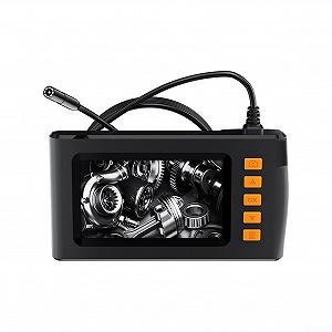 Автоэндоскоп 10,9 cm HD Эндоскоп Инспекционная камера - 8 mm Одинарный объектив, LCD-экран, IP67 водонепроницаемая камера, 1080P HD-эндоскоп, с 8 регулируемыми светодиодами (8 mm, 10 метров) - Фото 1