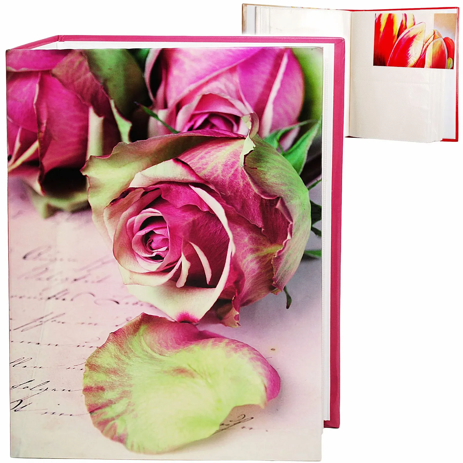 Альбом для фотографий alles-meine.de Большой вставной альбом/Memo-альбом/Фотоальбом - Цветы - Фиолетовые розы - 200 фотографий и фото + полоски для памяток - Переплетенная вставка и ввод - Чистый белый -, фото №1 Альбом для фотографий alles-meine.de Большой вставной альбом/Memo-альбом/Фотоальбом - Цветы - Фиолетовые розы - 200 фотографий и фото + полоски для памяток - Переплетенная вставка и ввод - Чистый белый -, фото №1