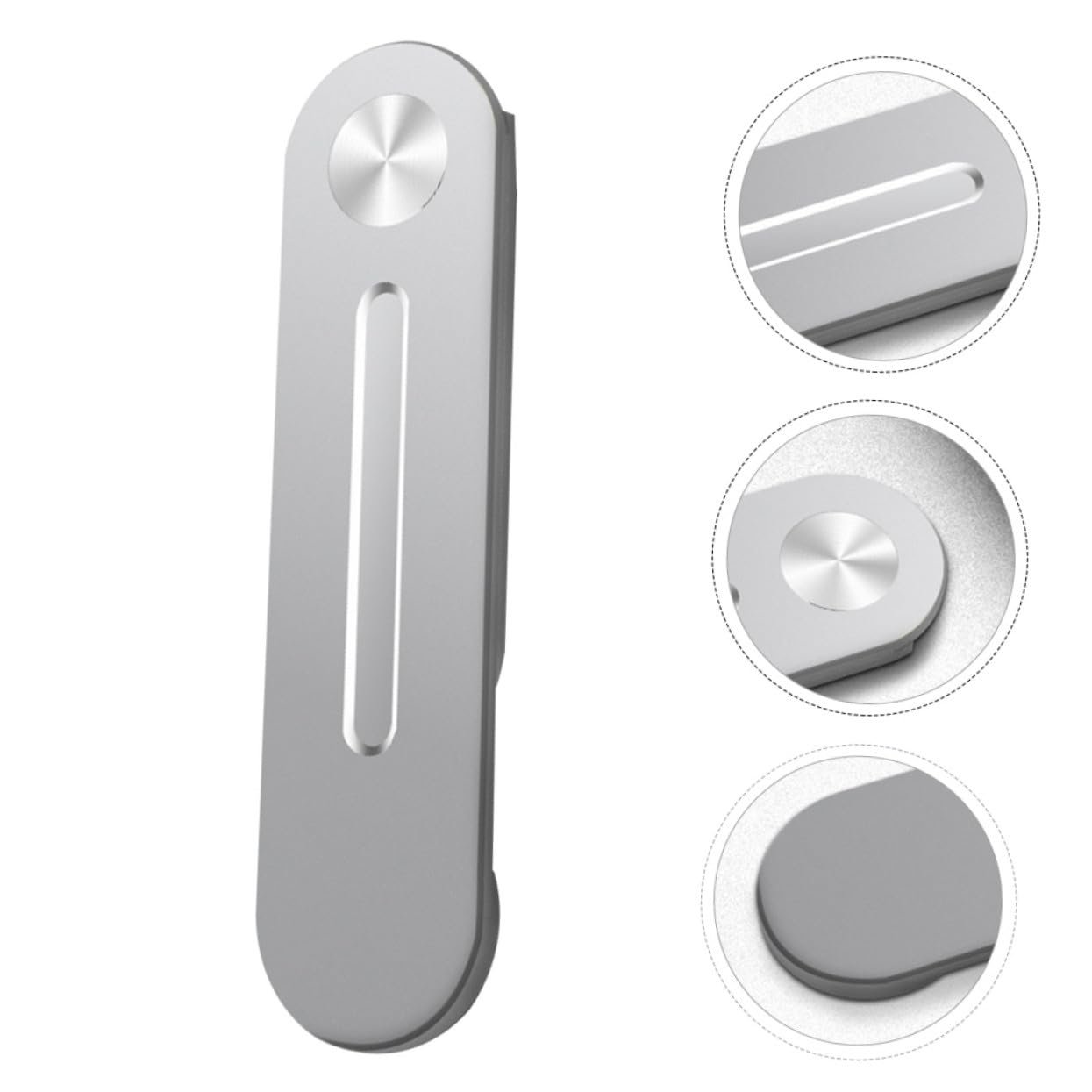 Тримач для телефона Магнітний OUNONA Алюмінієвий Сріблястий, фото №3 Тримач для телефона Магнітний OUNONA Алюмінієвий Сріблястий, фото №3