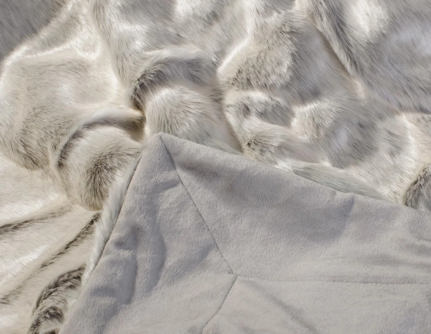 Хутряний Плед Срібна Лисиця 240 x 260 см, фото №7