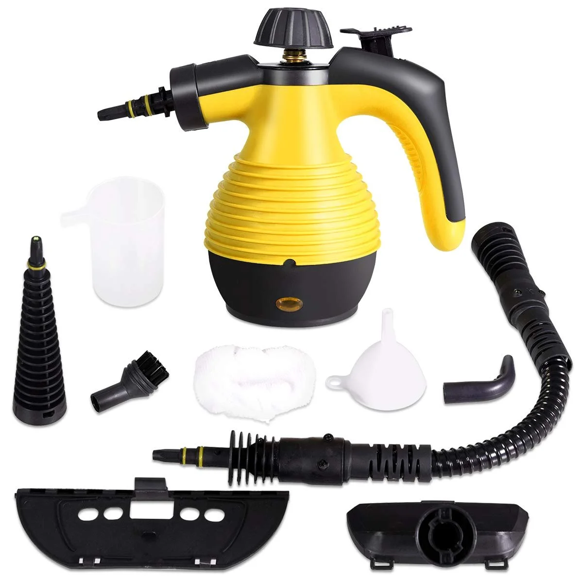 Пароочиститель ручной GOPLUS 1050 W 3 bar 350 ml 135 °C 9 аксессуаров, фото №1