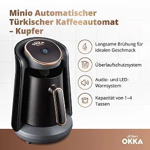 Кофеварка для турецкого кофе Arzum Okka Медный synthetic.ua - Фото 1