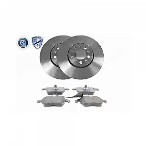 Комплект дискових гальм VAICO EXPERT KITS + V10-6740 для AUDI SEAT SKODA VW - Фото 1