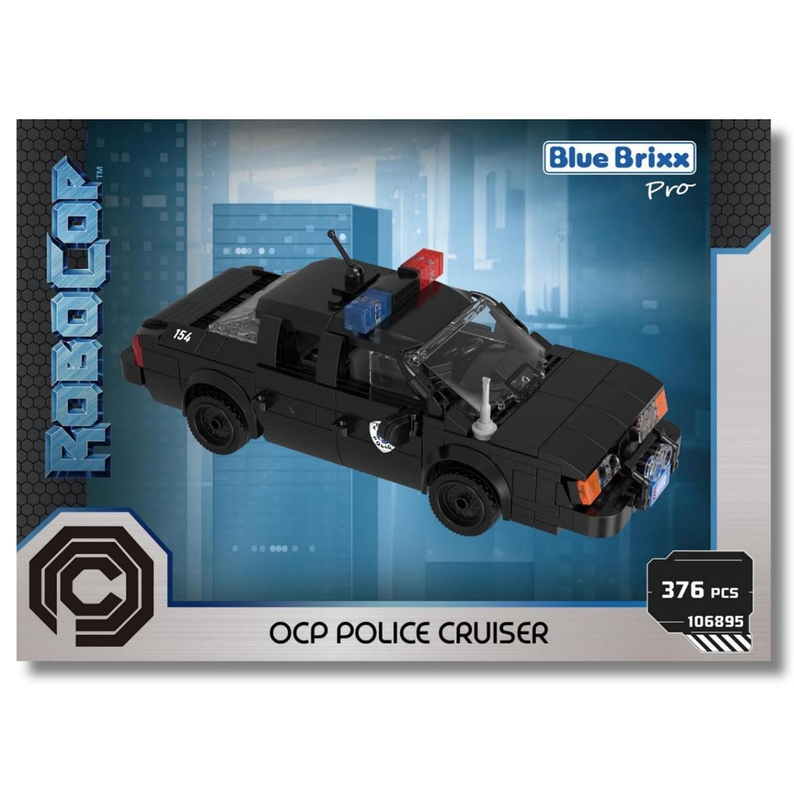 Блоки BlueBrixx Pro 106895 Robocop OCP Police Cruiser 376 шт., фото №1