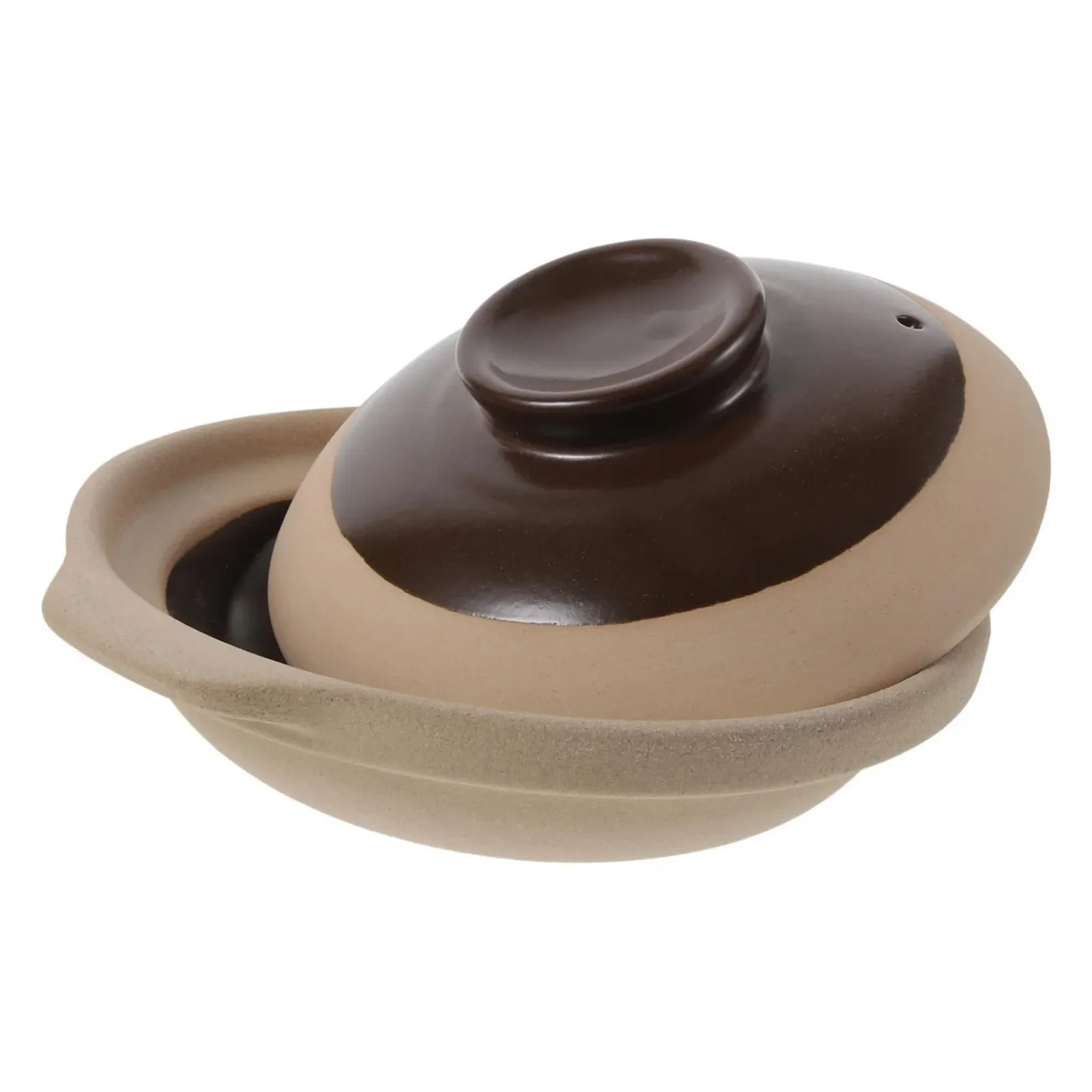 Каструля керамічна традиційна глиняна для газової плити термостійка, фото №1