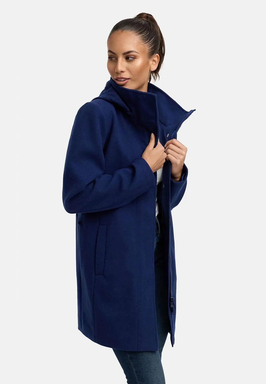 Переходное пальто Marikoo N047, фото №7 Переходное пальто Marikoo N047, фото №7