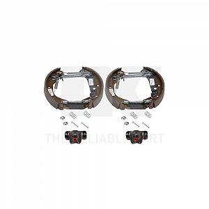 Комплект гальмівних колодок NK 443653901 задній міст - Фото 1