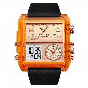 Годинник Skmei 2020AR Amber-Transparent SALE - Фото 1