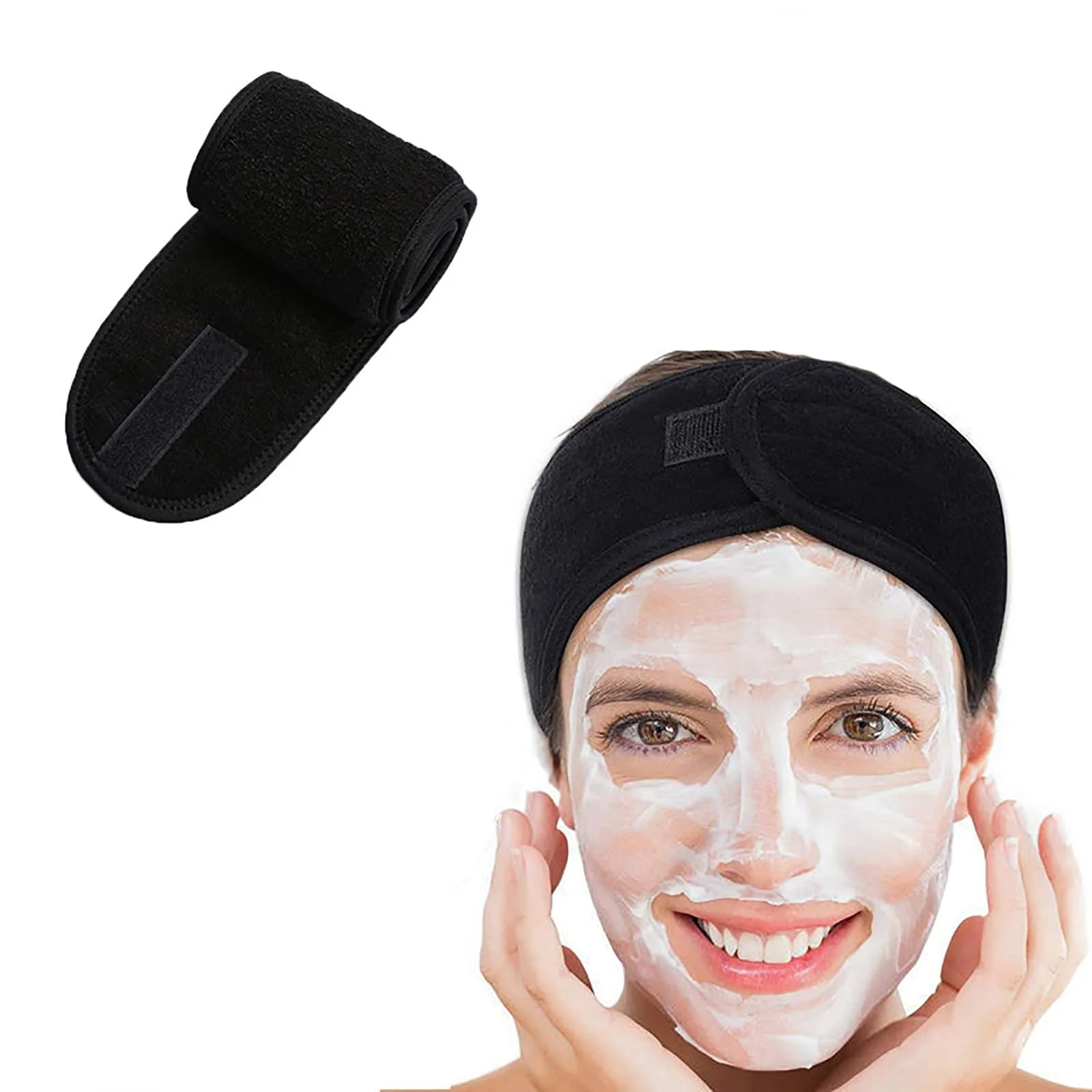 Пов'язка для волосся для макіяжу та косметики Регульована, фото №6