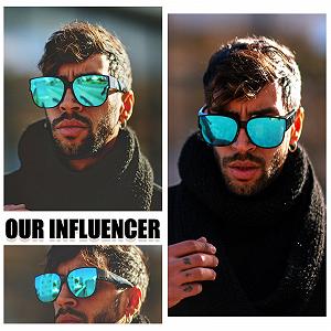 Сонцезахисні окуляри, що надягаються поверх DUCO для чоловіків і жінок, ретро, поляризовані, захист UV400 synthetic.ua - Фото 1