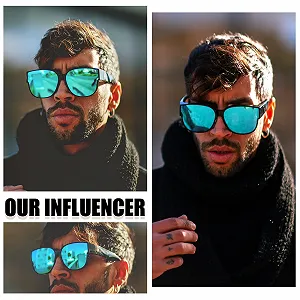 Сонцезахисні окуляри, що надягаються поверх DUCO для чоловіків і жінок, ретро, поляризовані, захист UV400 synthetic.ua - Фото 1