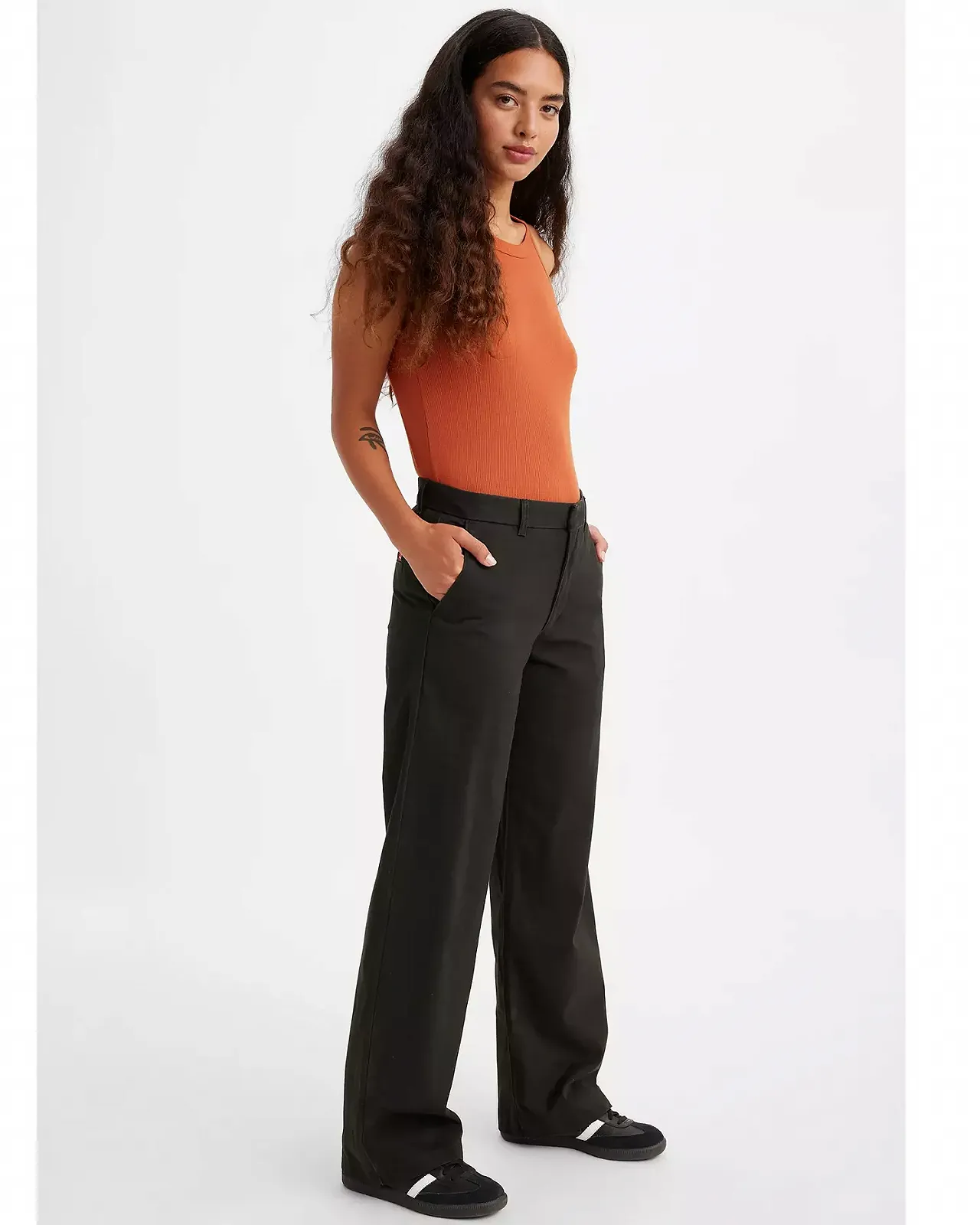 Женские брюки Levis - Baggy Trouser Meteorite Twill - 24, фото №4