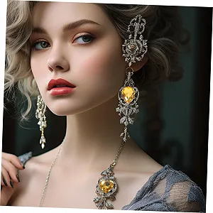 Стразы нерегулярные Lurrose для пришивания на одежду и свадебные украшения synthetic.ua - Фото 1