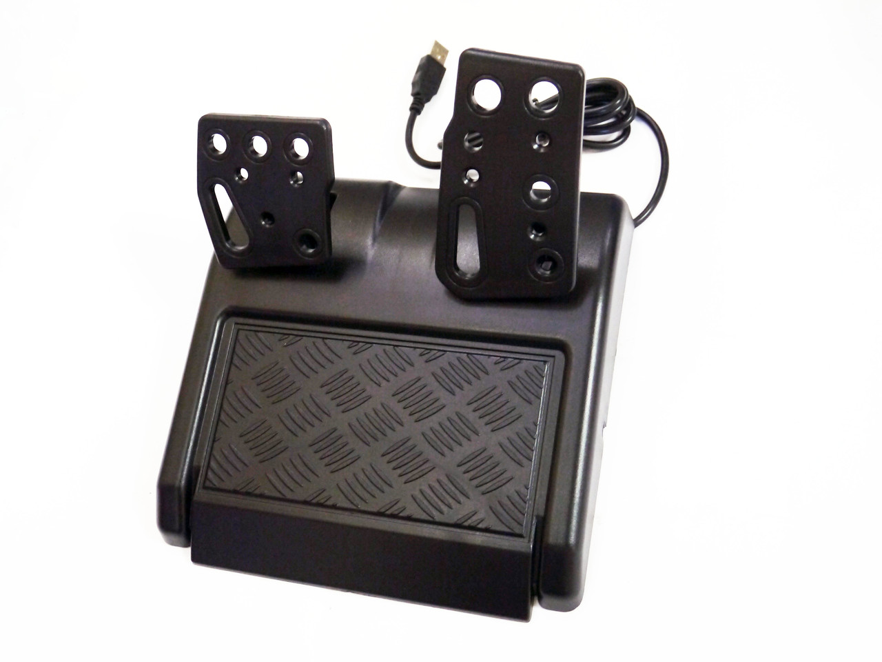 Руль игровой проводной с педалями RIAS Vibration Steering wheel 3в1 4_00342, фото №4