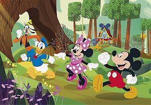 Пазл Clementoni Supercolour Disney Mickey and Friends 104 Maxi детали 4+ года Разноцветный synthetic.ua - Фото 1