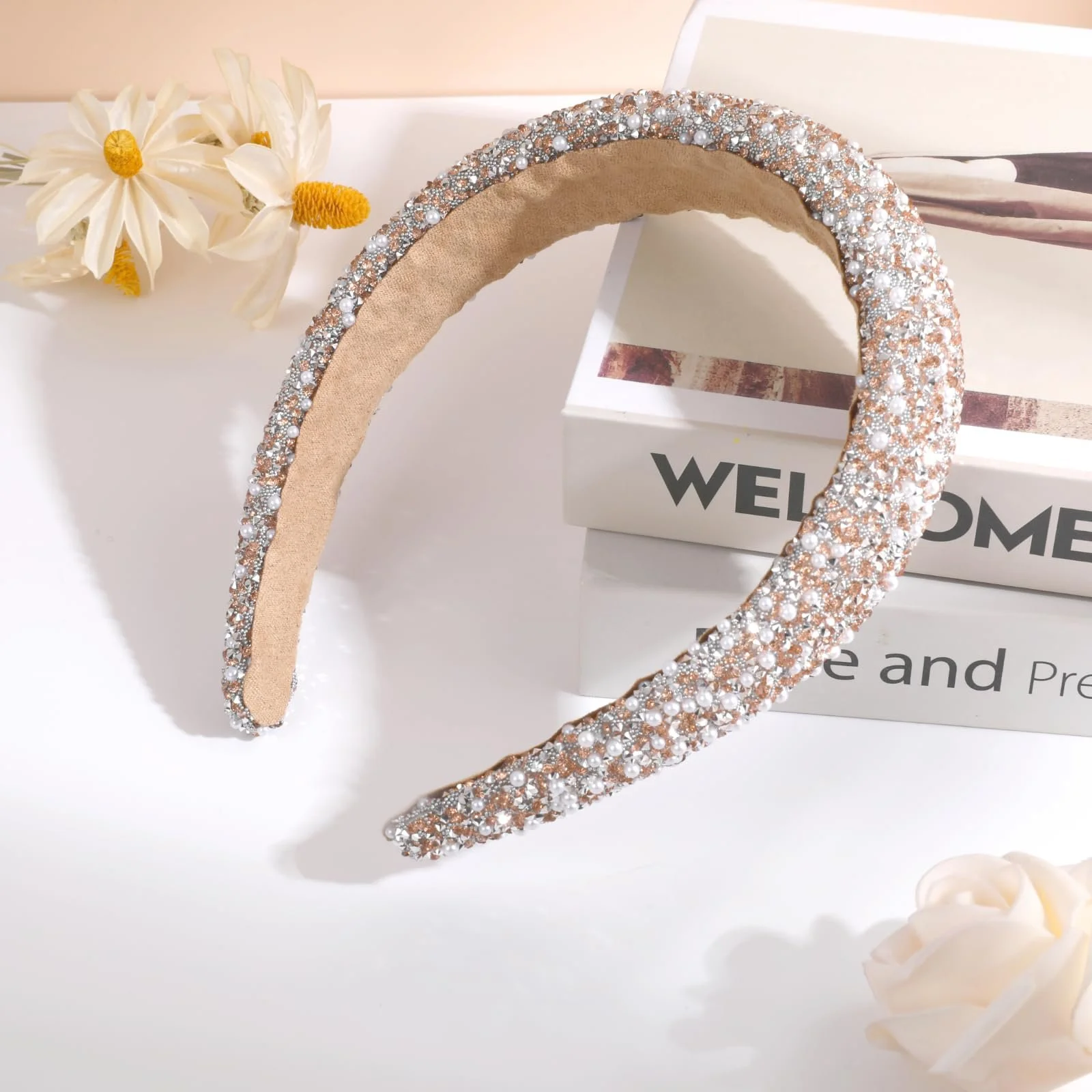 Обруч для волосся Блискучий Жіночий, фото №7