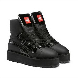 Черевики  Puma SneakerBoot Black Eyelet x Rihanna 38 - Фото 1