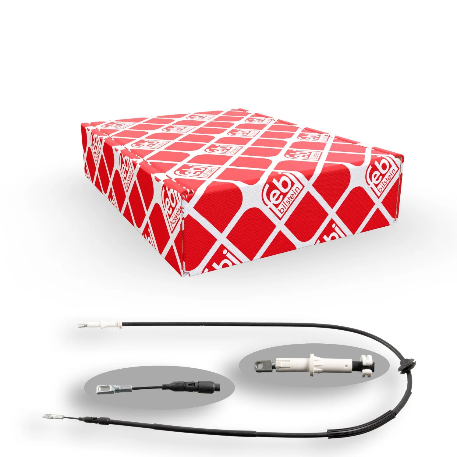 Трос стоянкового гальма FEBI BILSTEIN 26466 для MERCEDES-BENZ задній лівий, фото №1 Трос стоянкового гальма FEBI BILSTEIN 26466 для MERCEDES-BENZ задній лівий, фото №1