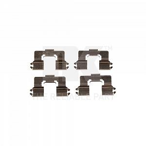 Комплект аксесуарів, гальмівні колодки NK 79321666 Задня вісь - Фото 1