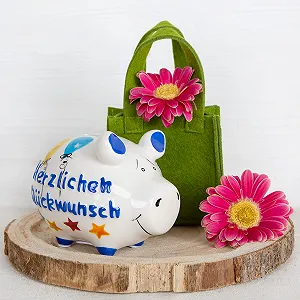 Скарбничка Logbuch-Verlag Свиня керамічна synthetic.ua - Фото 1