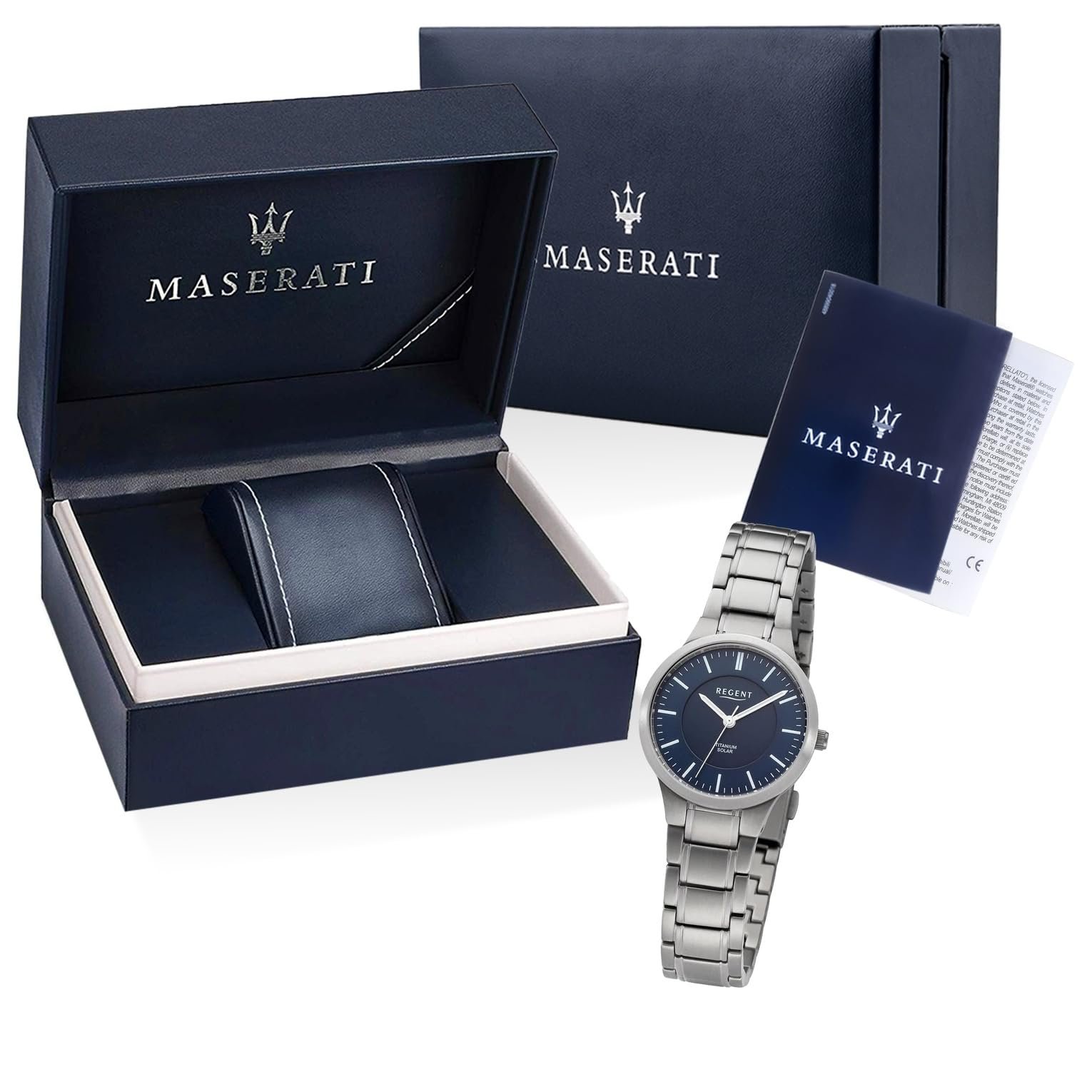 Солнечные часы Титан Regent Женские Металлический Ремешок Диаметр 30 мм (Синий) Серебристо-синий Браслет, фото №4 Солнечные часы Титан Regent Женские Металлический Ремешок Диаметр 30 мм (Синий) Серебристо-синий Браслет, фото №4