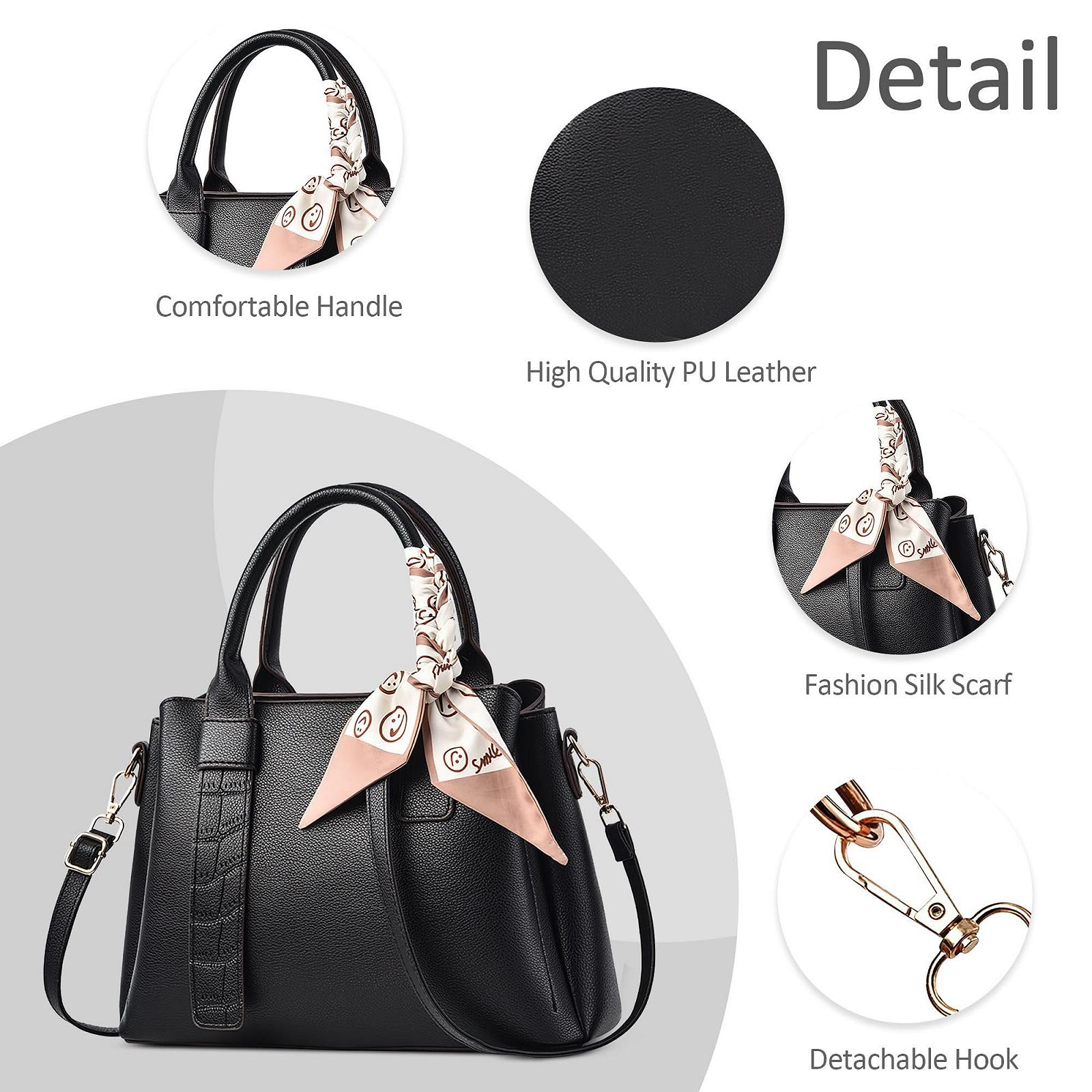 Сумка с верхней ручкой DORRISO, L, черная, фото №5