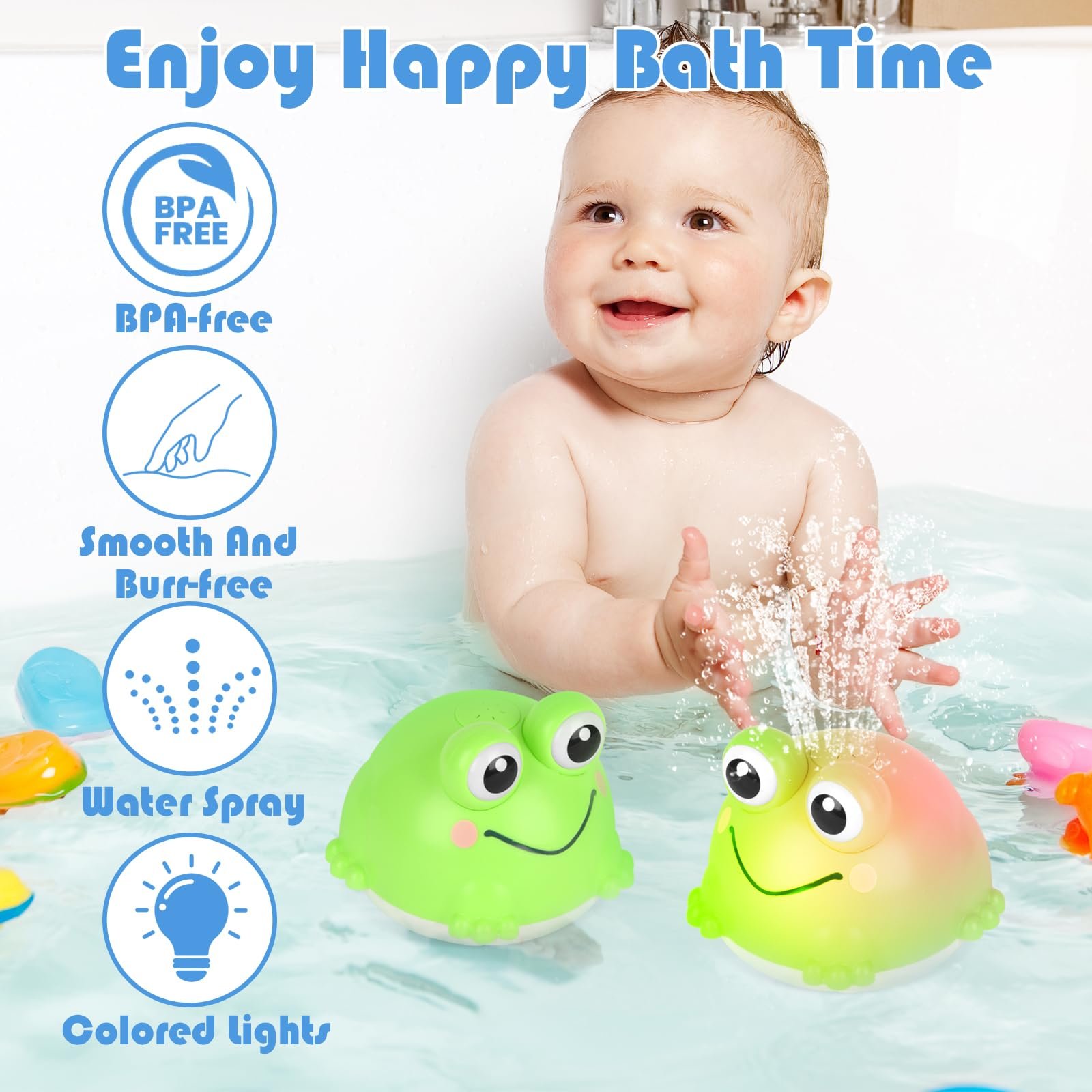 Игрушка для ванны Withosent, Лягушка, фото №3