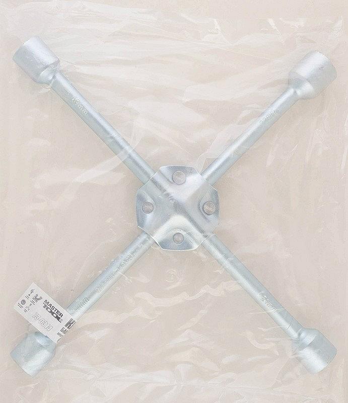 Ключ балонний хрестової посилений MASTERTOOL 17x19x21x22 мм 350х14 73-0314, фото №2