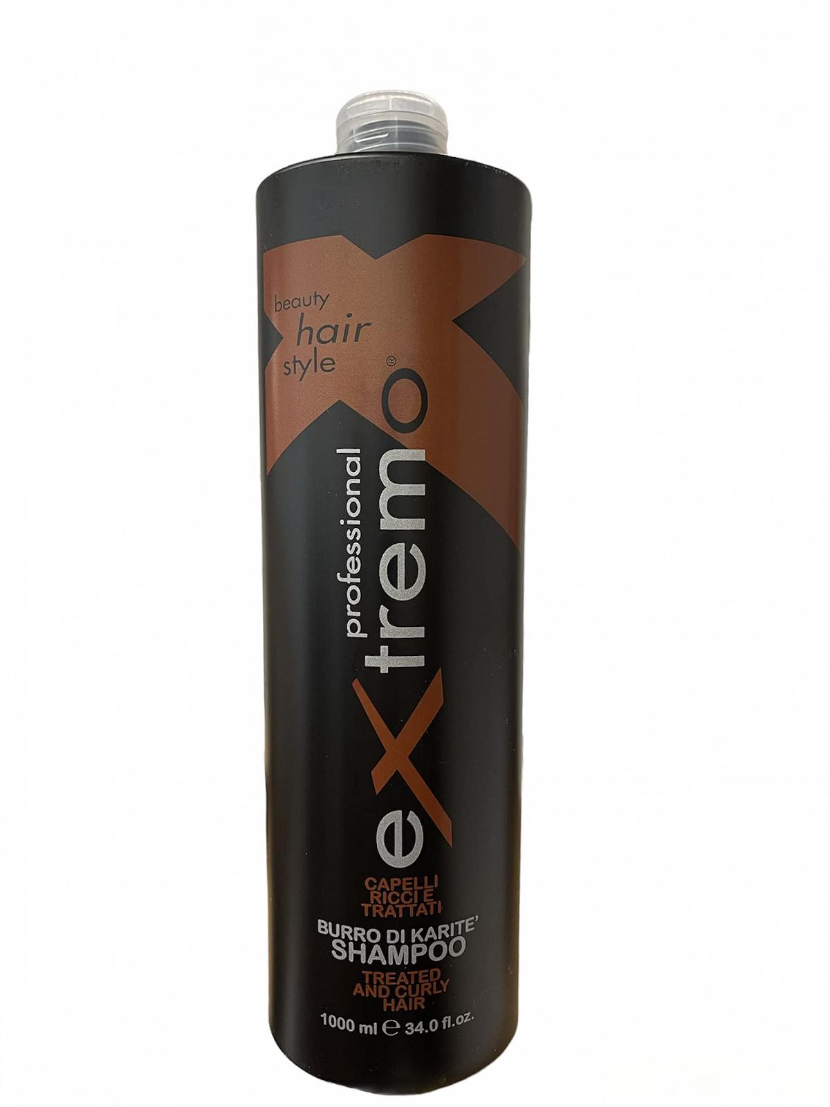 Шампунь extremo Detangling для фарбованого, хімічно обробленого і природньо кучерявого волосся з маслом ши, фото №1