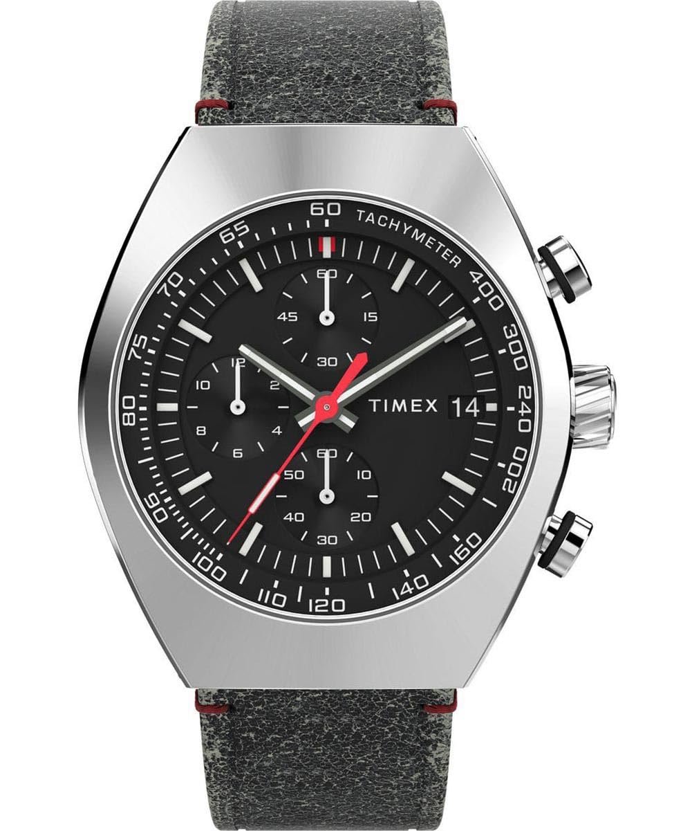 Годинник Хронограф Timex Legacy Tonneau Chrono Чорний, фото №1