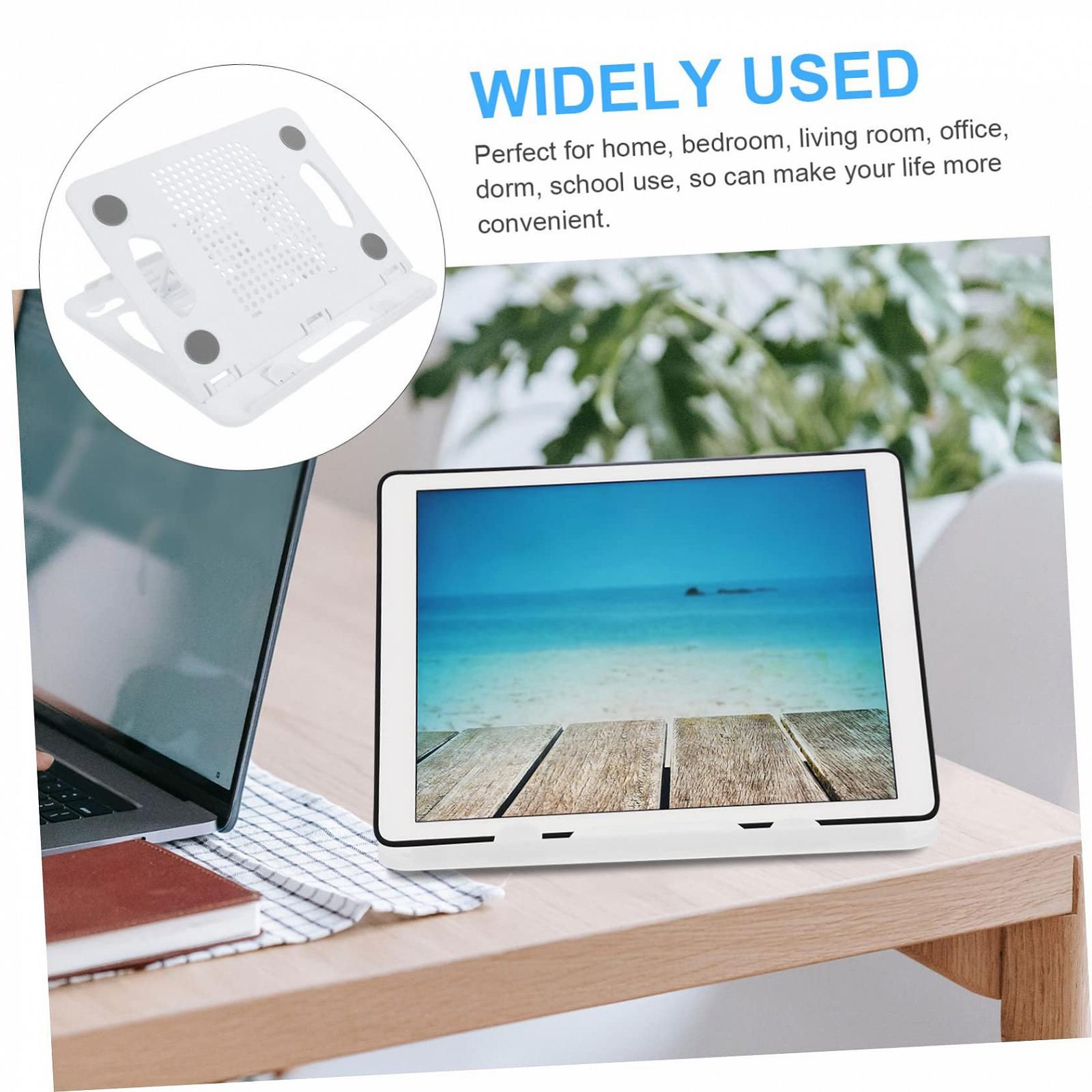 Підставка для планшета складана Gadpiparty регульована для столу сумісна для звільнення рук для потокового відео прослуховування музики або відеодзвінків, фото №9