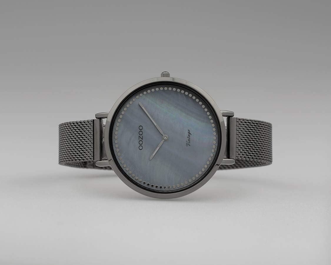 Годинник OOZOO Vintage Titanium/Black C9859 (40 мм), фото №3