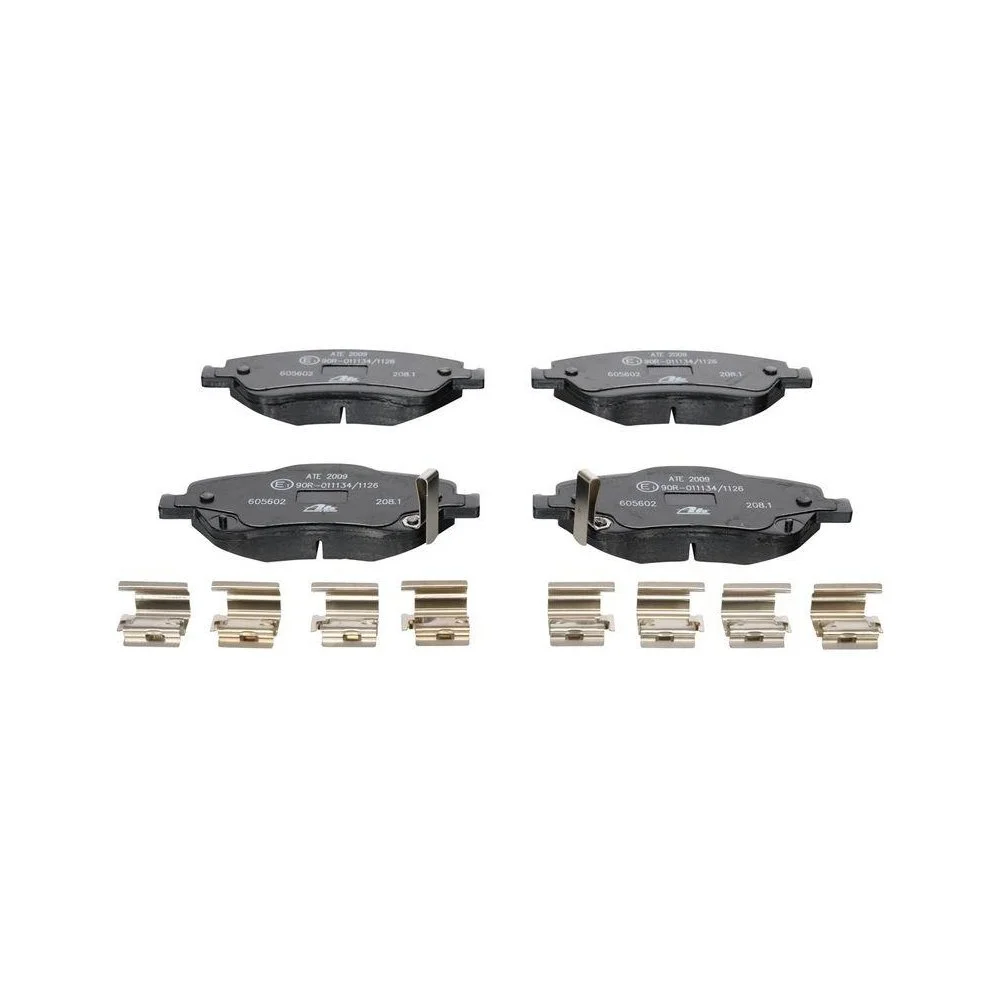 Комплект гальмівних колодок, дискове гальмо ATE 13.0460-5602.2 для TOYOTA, передній міст, фото №1