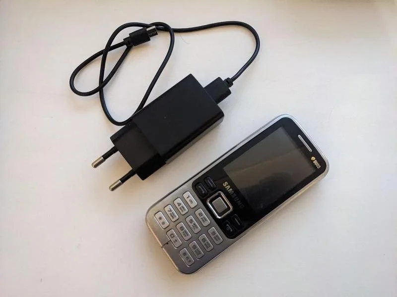 Телефон samsung c3322 бу робоча 1 sim, фото №1