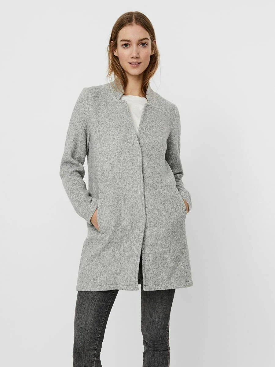 Коротке пальто Vero Moda Brushedkatrine з коміром-стійкою, фото №3