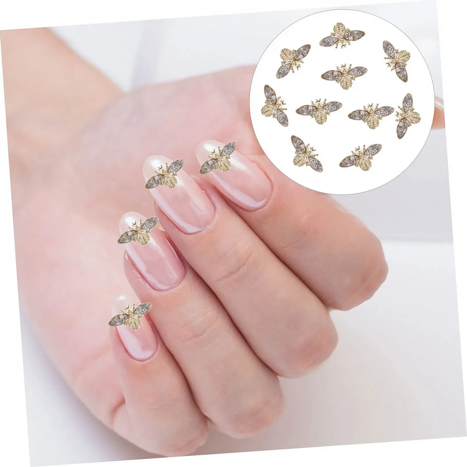 Прикраса для нігтів Mikinona, наклейки, підвіски,, фото №7